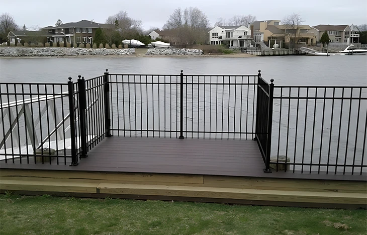 Dock Road Fencing 4